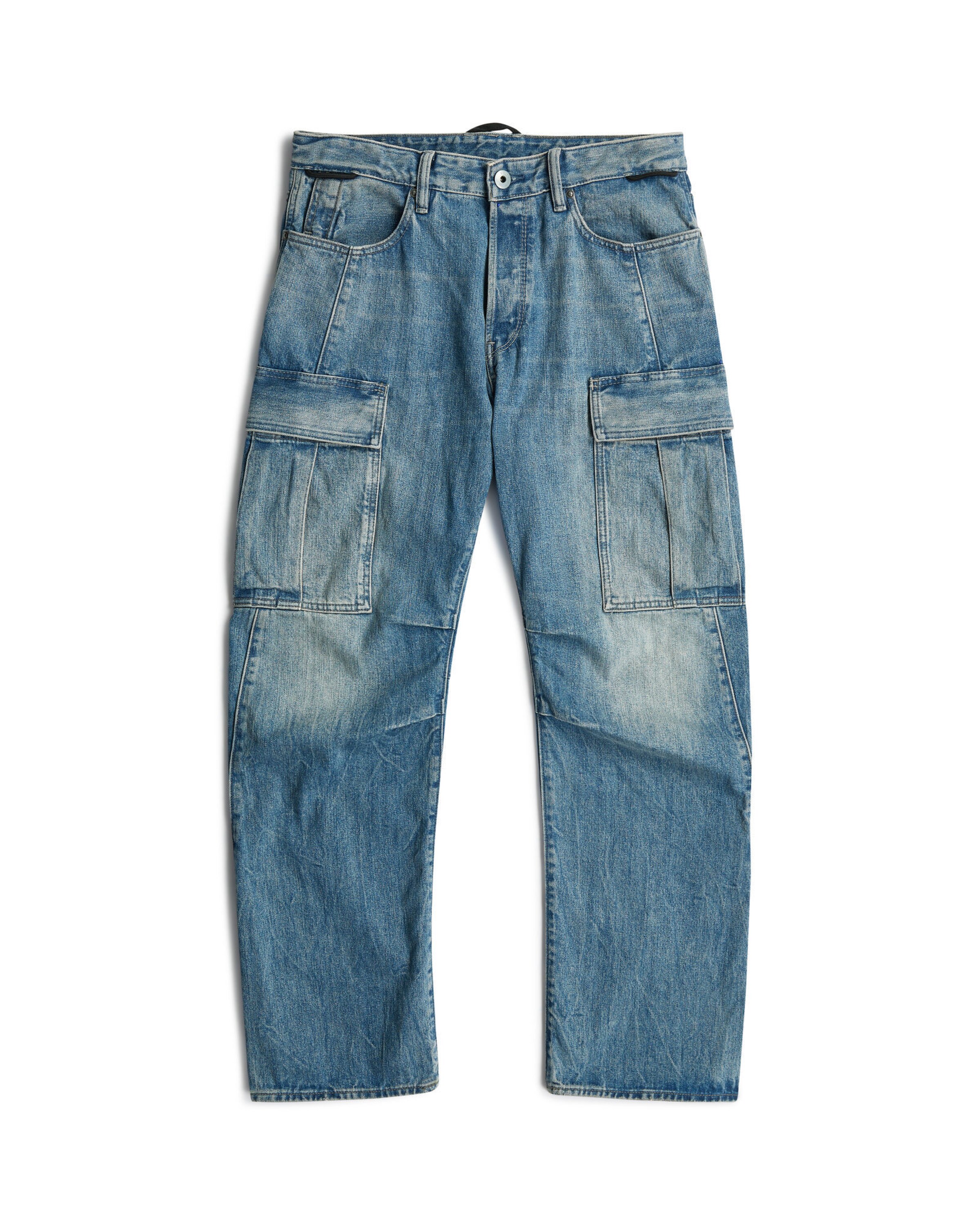 Regular Jeans cargo 'Contor' G-STAR en bleu : devant