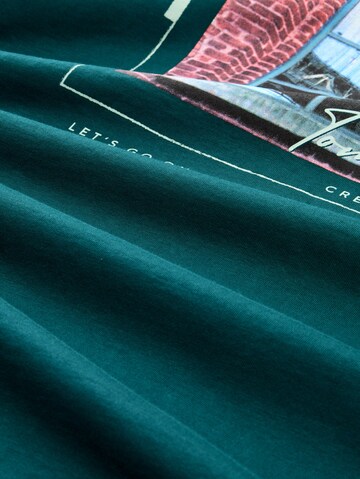 TOM TAILOR T-Shirt in Grün