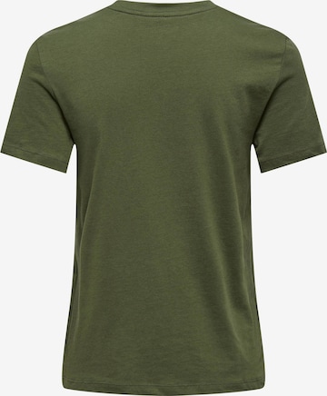 Tricou 'KITA' de la ONLY pe verde