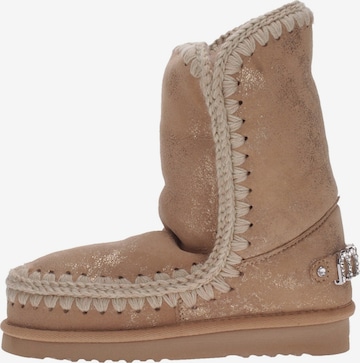 Boots 'Tronchetto' di MOU in marrone: frontale