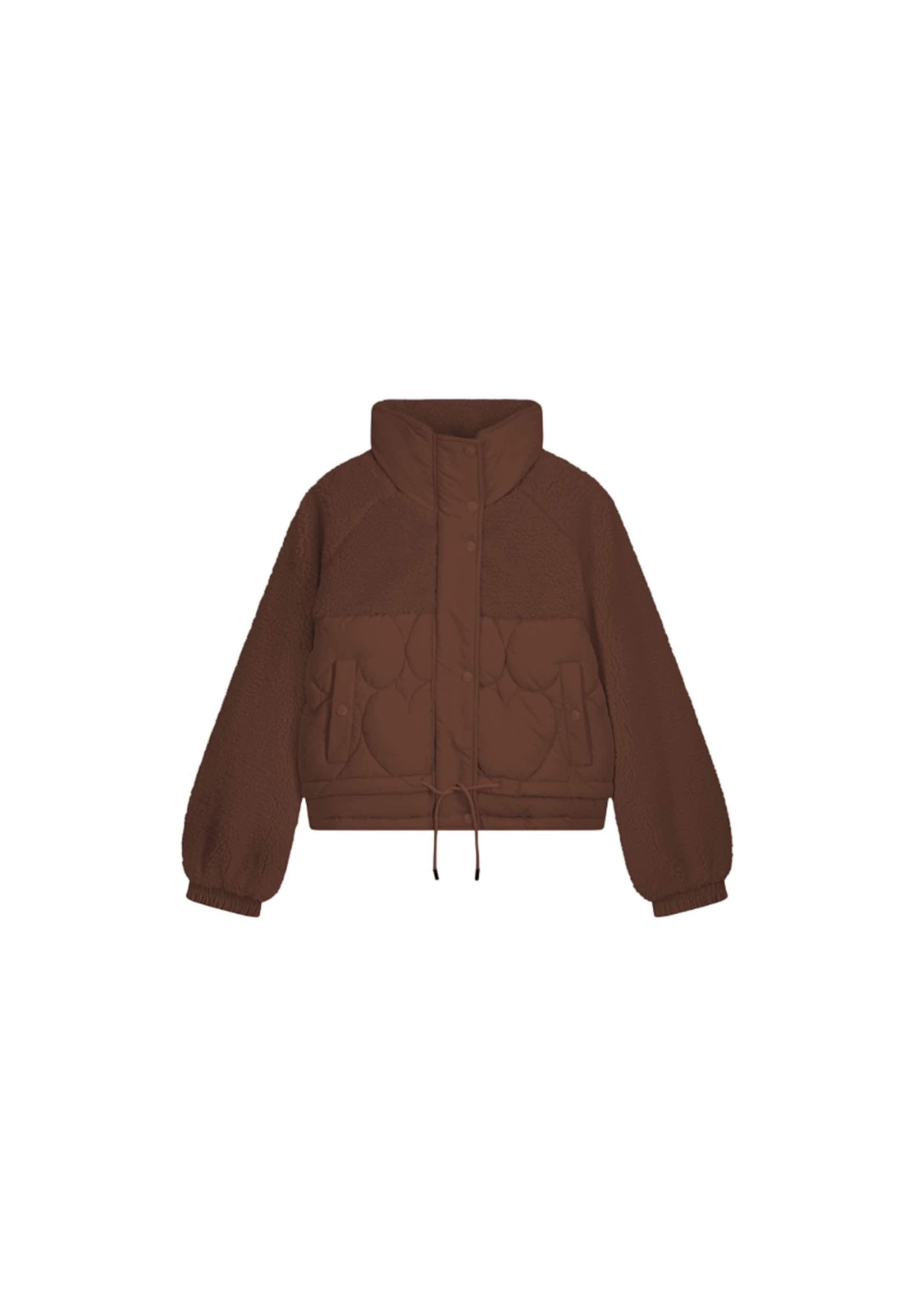 Fabienne Chapot Tussenjas in Bruin: voorkant