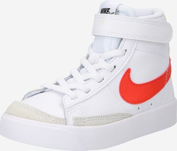 Baskets 'Blazer 77' Nike Sportswear en blanc : devant