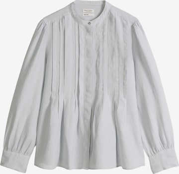 Marc O'Polo Bluse in Blau: Vorderseite