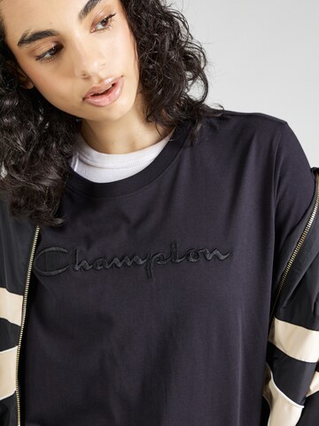 Maglietta di Champion Authentic Athletic Apparel in nero
