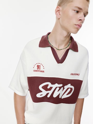 Pull&Bear Paita värissä valkoinen