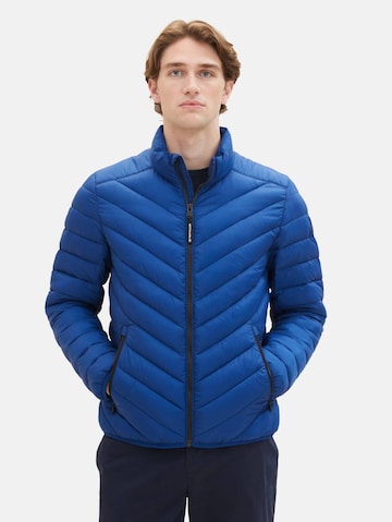 TOM TAILOR Prehodna jakna | modra barva: sprednja stran
