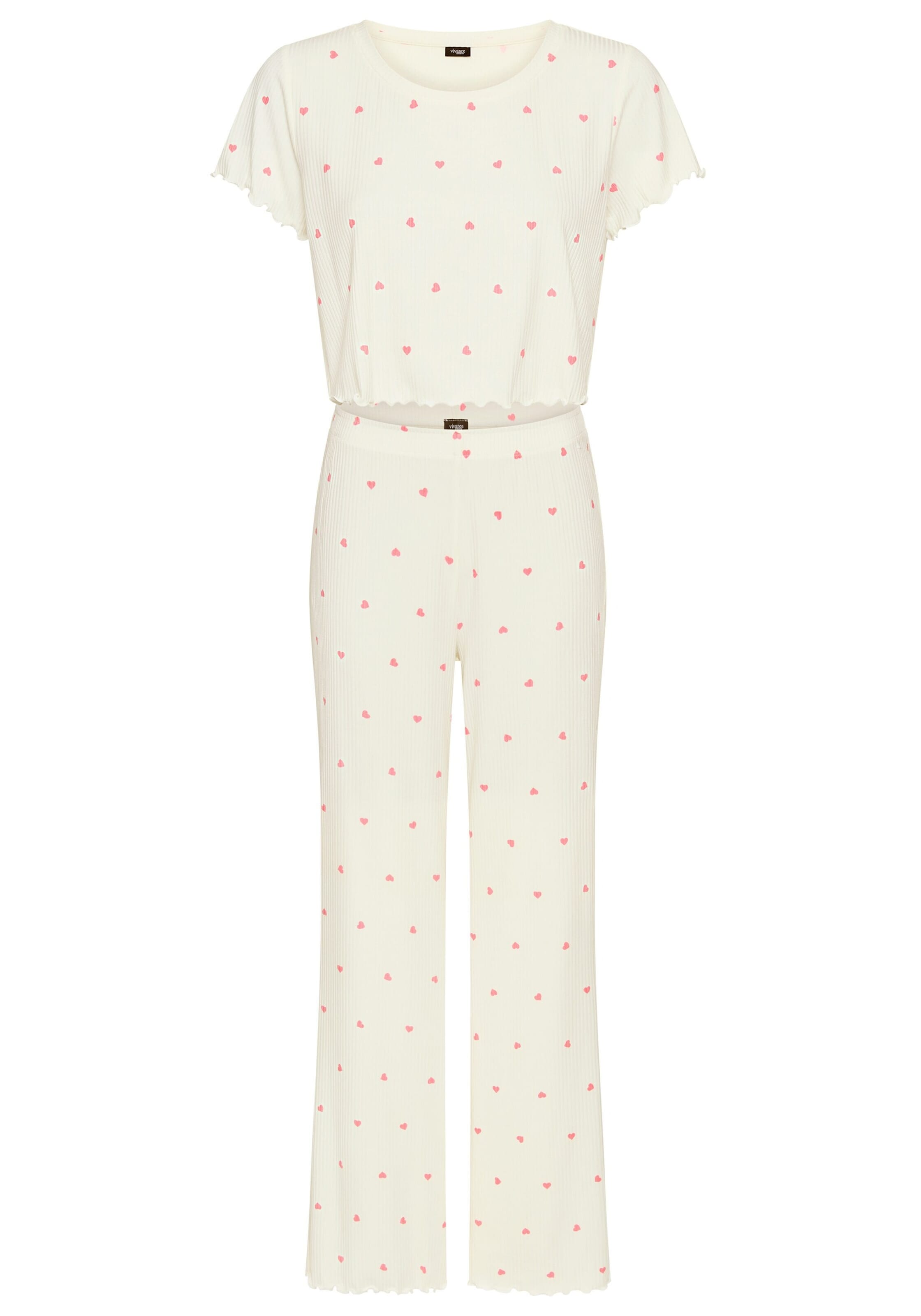 VIVANCE - Pijama em branco: frente