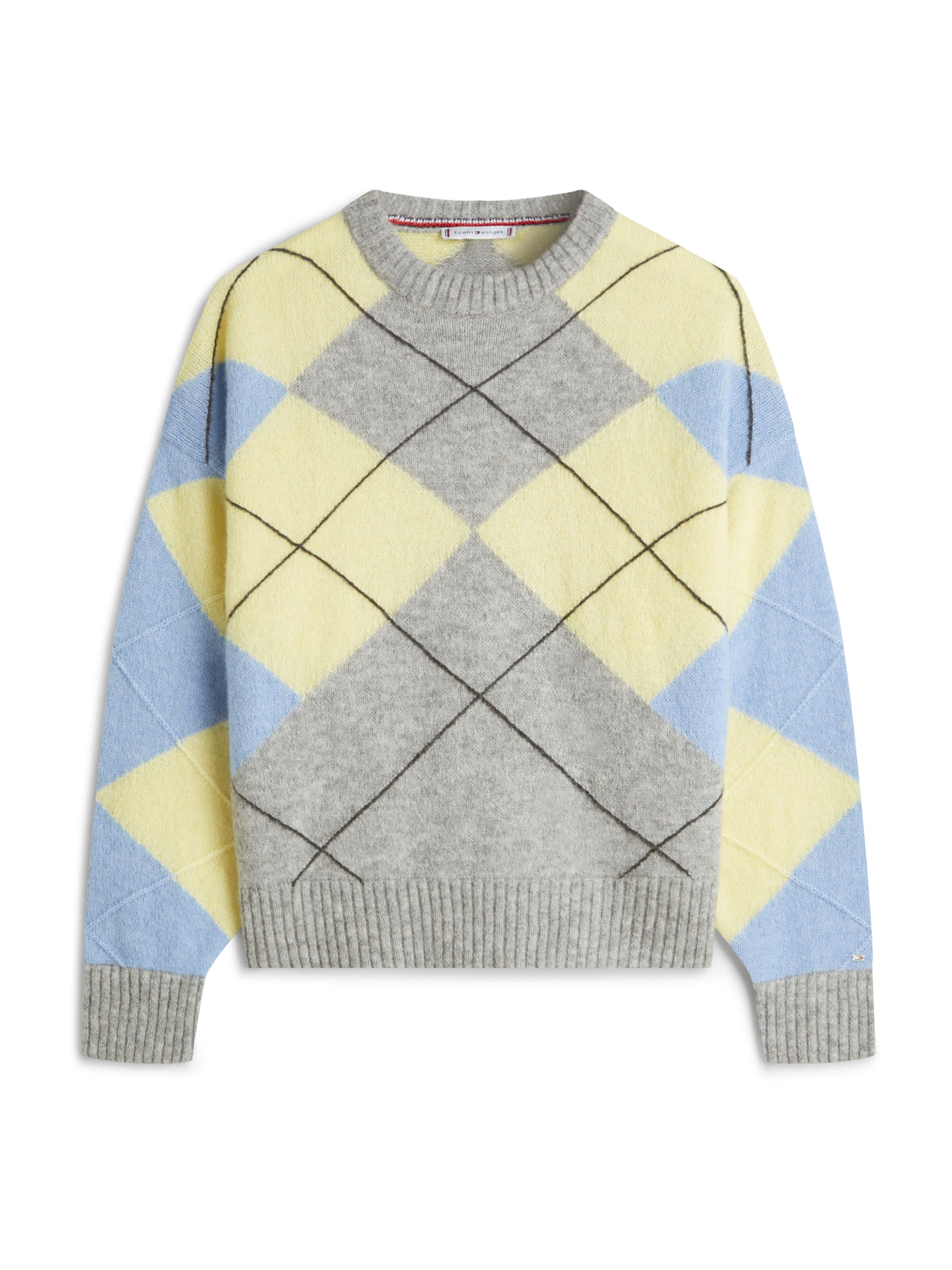 TOMMY HILFIGER Sweater in Grey: front