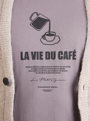 Only & Sons Shirt 'ONSMASS PARISIEN' in Purple