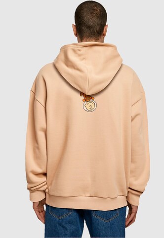 Merchcode Sweatshirt 'Peanuts - Charlie' in Beige