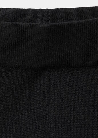 MANGO Regular Pants 'Ron' in Black