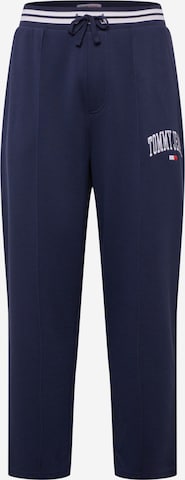 Loosefit Pantaloni de la Tommy Jeans pe albastru: față