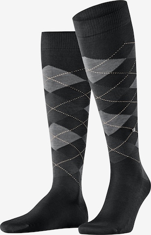 BURLINGTON Kniestrümpfe 'Manchester' in Schwarz: Vorderseite