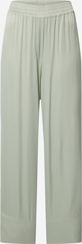 EDITED Lużny krój Spodnie 'Lyric' w kolorze zielony: przód