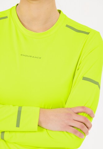 ENDURANCE Langarmshirt 'Ailey' in Gelb