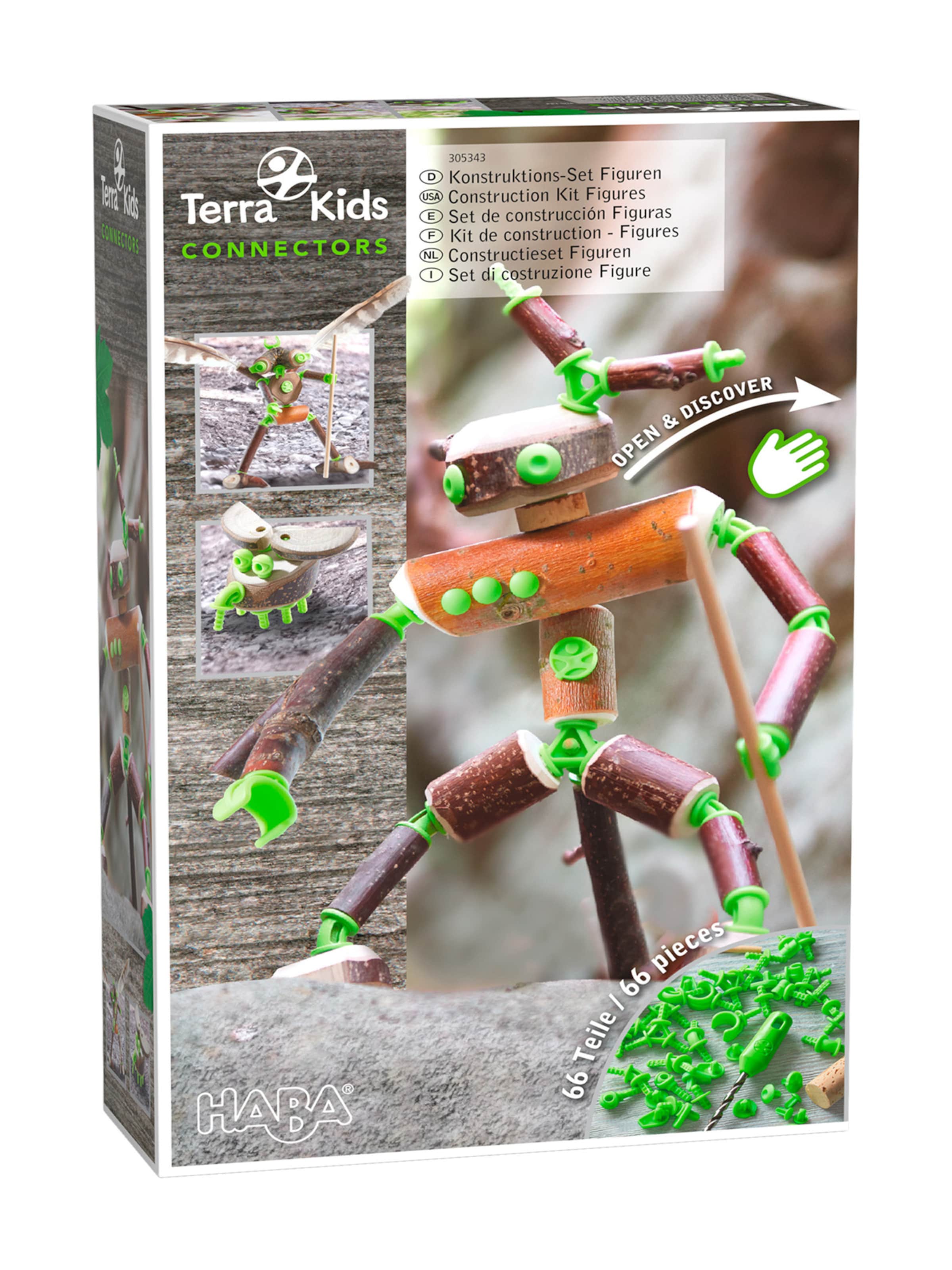 HABA Konstruktions-Spielset ' Connectors ' in Mischfarben: Vorderseite