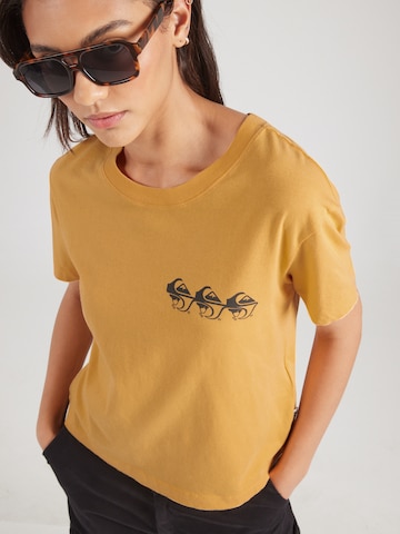 T-shirt QUIKSILVER en beige