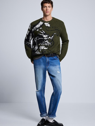 Desigual - Jersey en verde