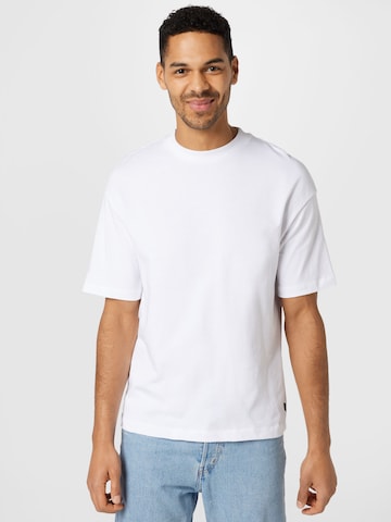 T-Shirt 'Kam' JACK & JONES en blanc : devant