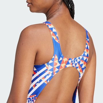 ADIDAS SPORTSWEAR Bralette Sports swimsuit 'FARM' in Blue