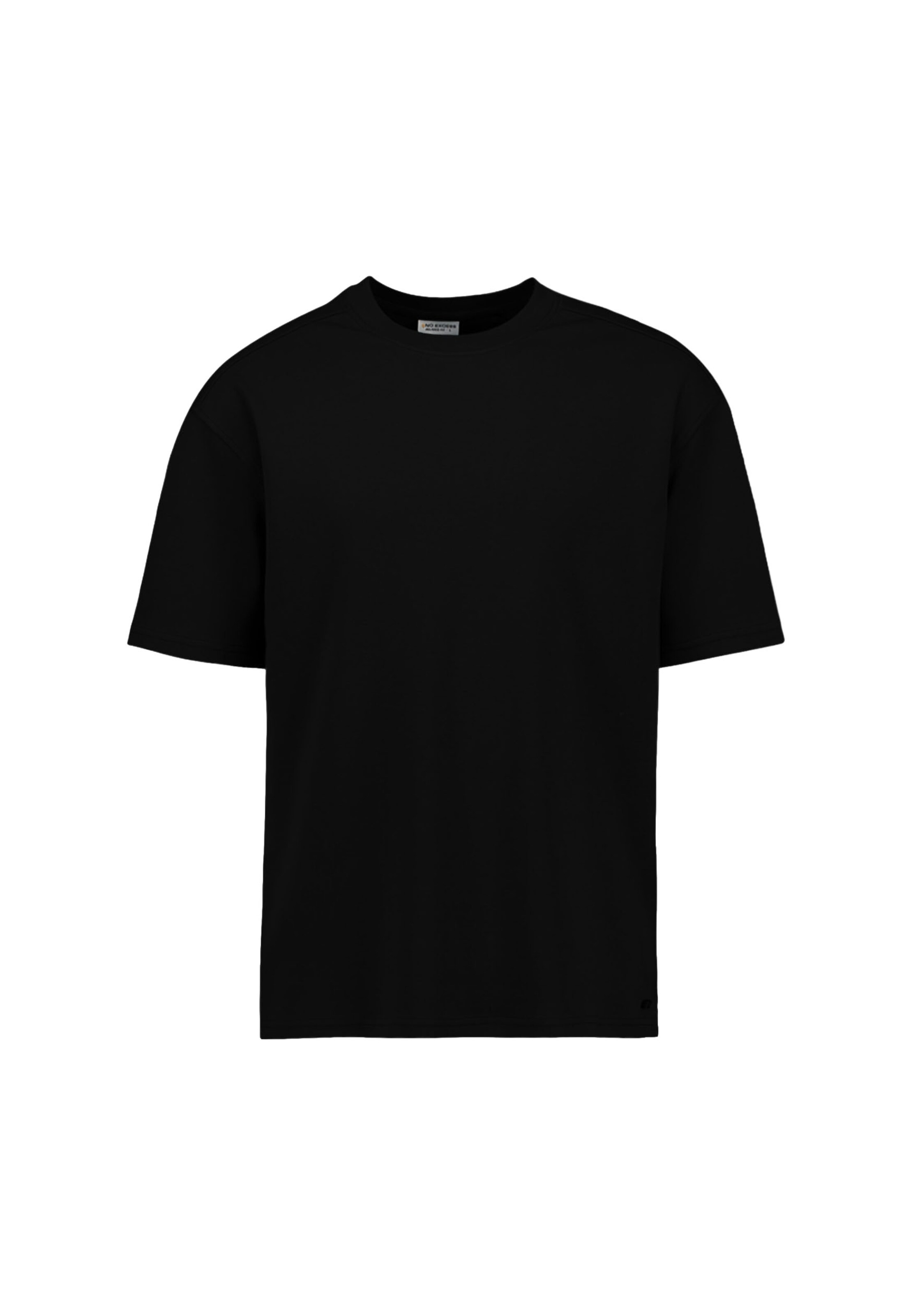 No Excess - Camiseta en negro: frente