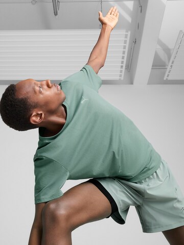 PUMA Performance shirt 'Move Triblend' in Green: front