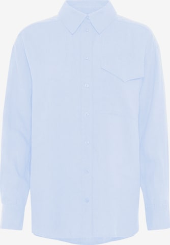 Part Two Blouse 'Nuvin' in Blue: front