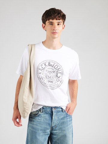 Jack & Jones Premium Póló 'JPRBLUZACK' - piros: elől