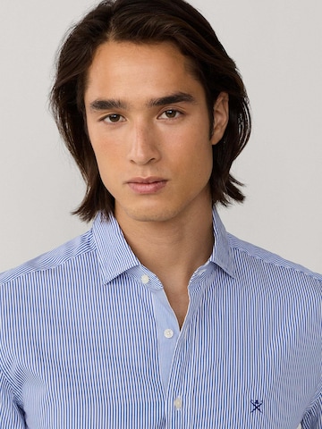 Coupe regular Chemise 'City' Hackett London en bleu