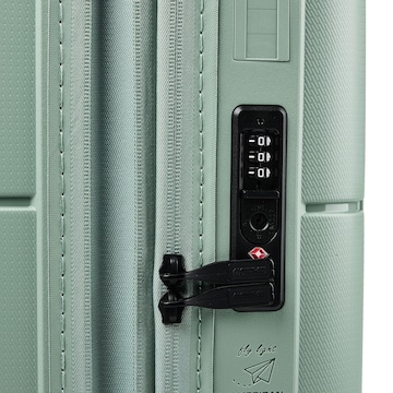 Valisette ' Dashpop Spinner 55 EXP ' American Tourister en vert
