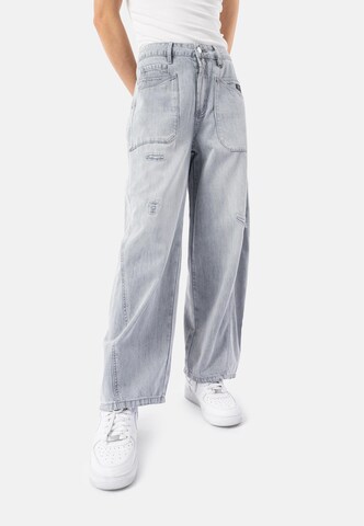 Elias Rumelis Baggy Jeans 'Isabella' in Grijs: voorkant