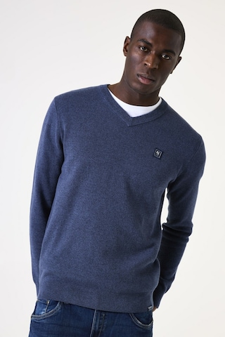 GARCIA Sweater in Blue: front