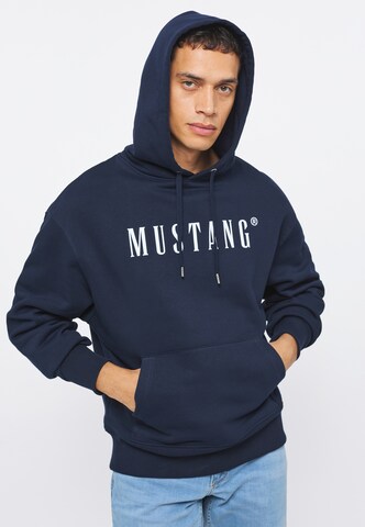 MUSTANG Sweatshirt in Blau
