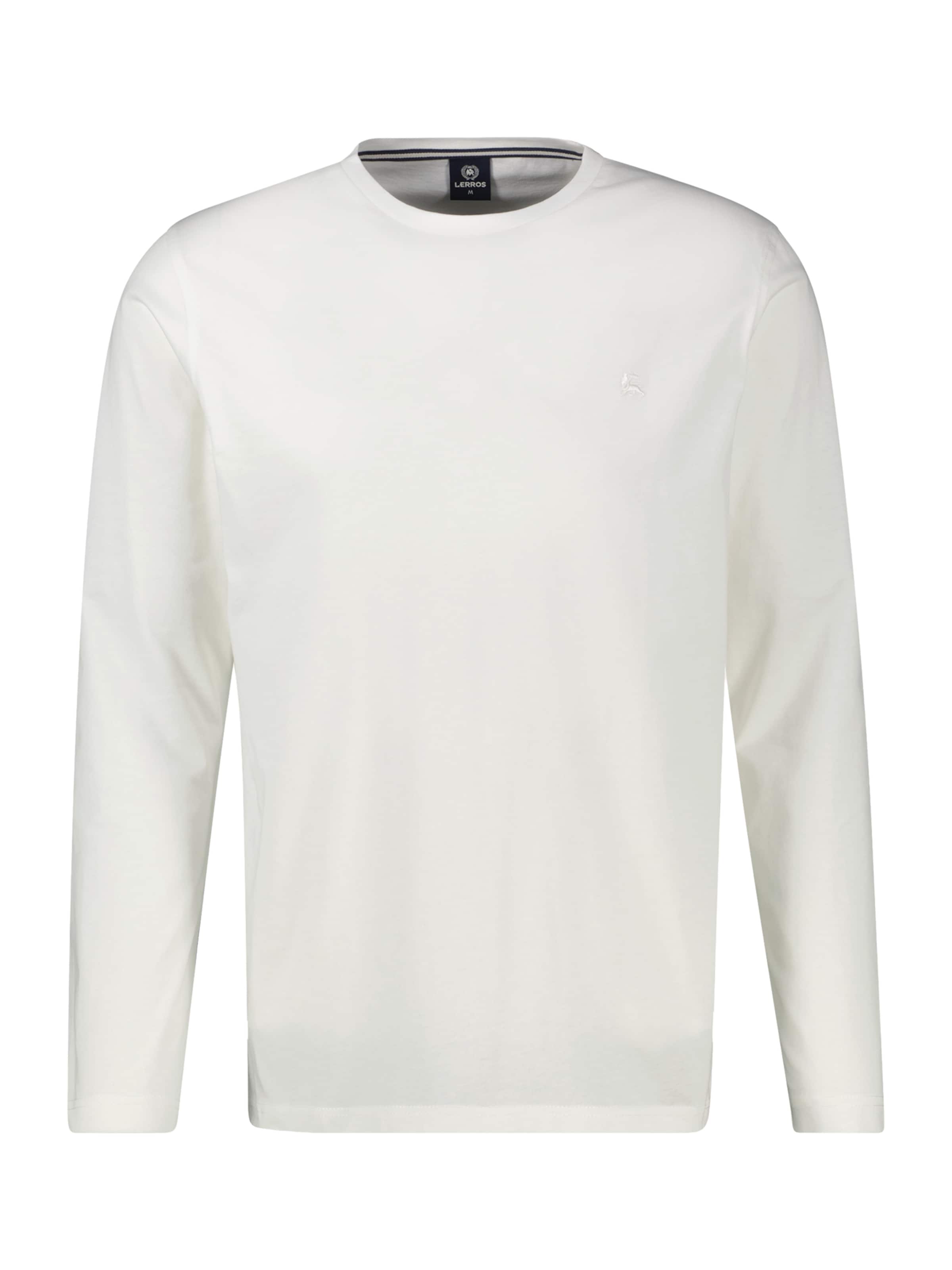 LERROS Sweatshirt in Wit: voorkant