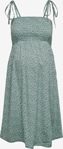 Only Maternity Dress in Green: front