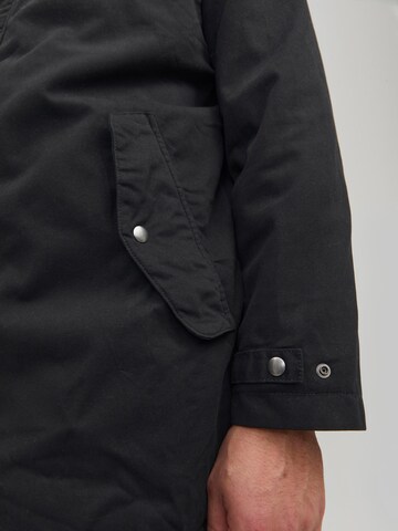 Jack & Jones Plus Winter Parka 'State' in Black