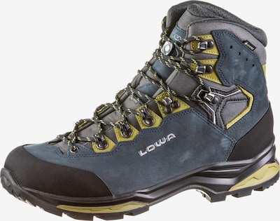 LOWA Boots 'Camino' in dunkelblau / grau / oliv / schwarz, Produktansicht