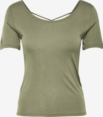 ONLY - Camiseta 'Carrie' en verde: frente