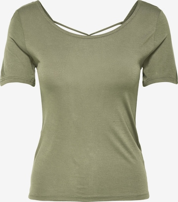 ONLY Shirt 'CARRIE' in Groen: voorkant
