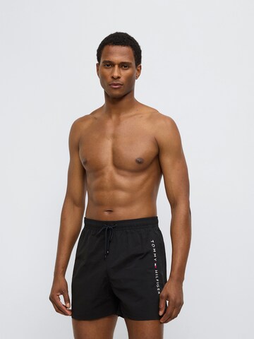 Tommy Hilfiger Underwear Badeshorts in Schwarz: Vorderseite