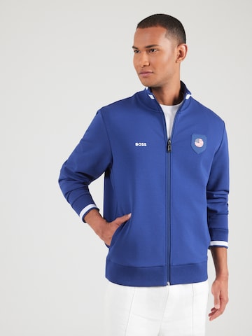 Veste de survêtement 'Lux Skaz' BOSS en bleu
