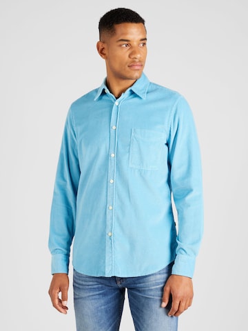 Coupe regular Chemise 'Relegant 6' BOSS Black en bleu : devant