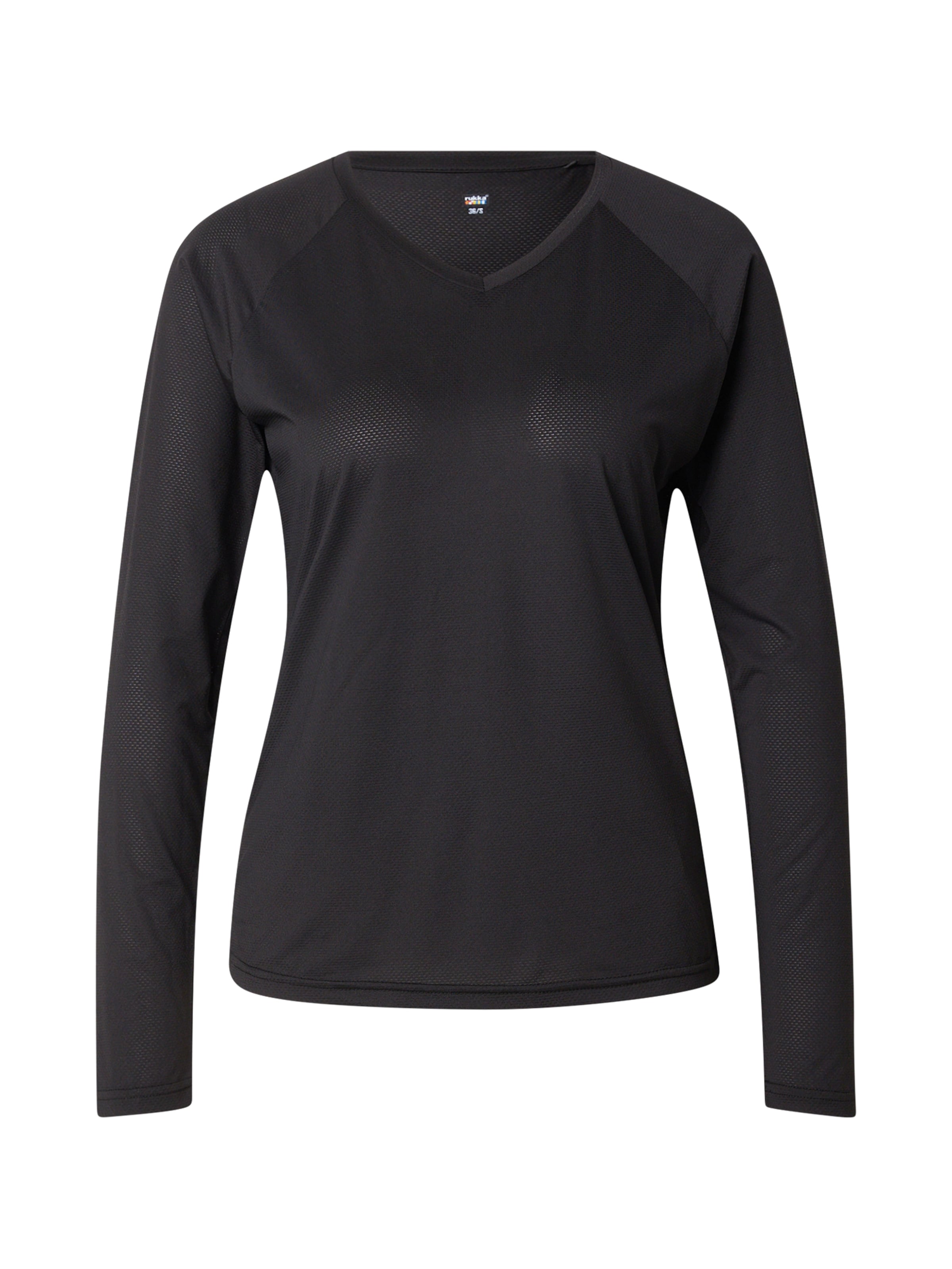 Rukka Функционална тениска 'MUOTKA V2' в черно: отпред