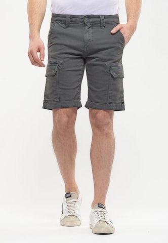 Le Temps Des Cerises Regular Pants 'DAMON' in Grey: front