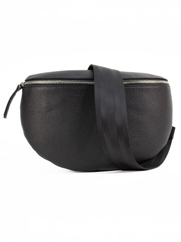 lePelou Fanny Pack 'MILA large' in Black: front