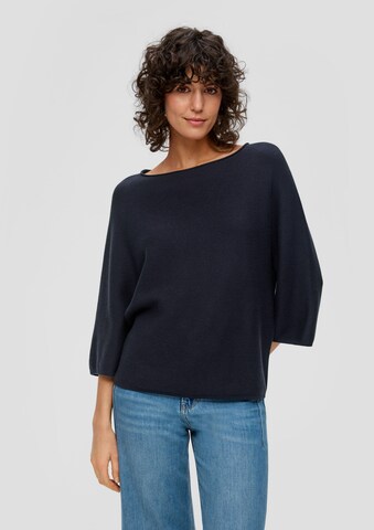 Pull-over s.Oliver en bleu : devant