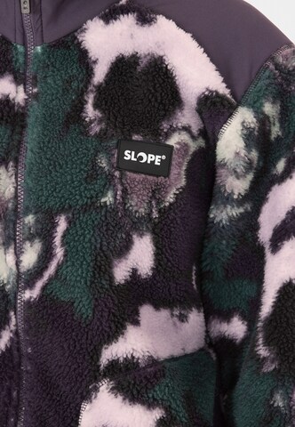 SLOPE Athletic Fleece Jacket 'Kendor' in Green