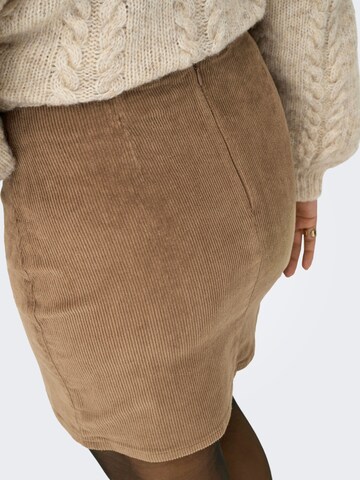 ONLY Skirt 'ONLLeni-Global' in Brown