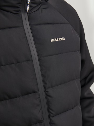 JACK & JONES Between-Season Jacket 'Dust' in Black
