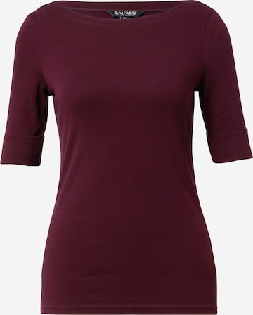 T-shirt 'Judy' Lauren Ralph Lauren en rouge : devant